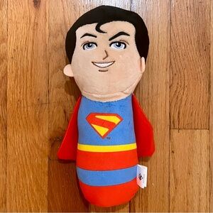 DC Comics Superman Plush Dog Toy with Squeaker New Without Tags‎